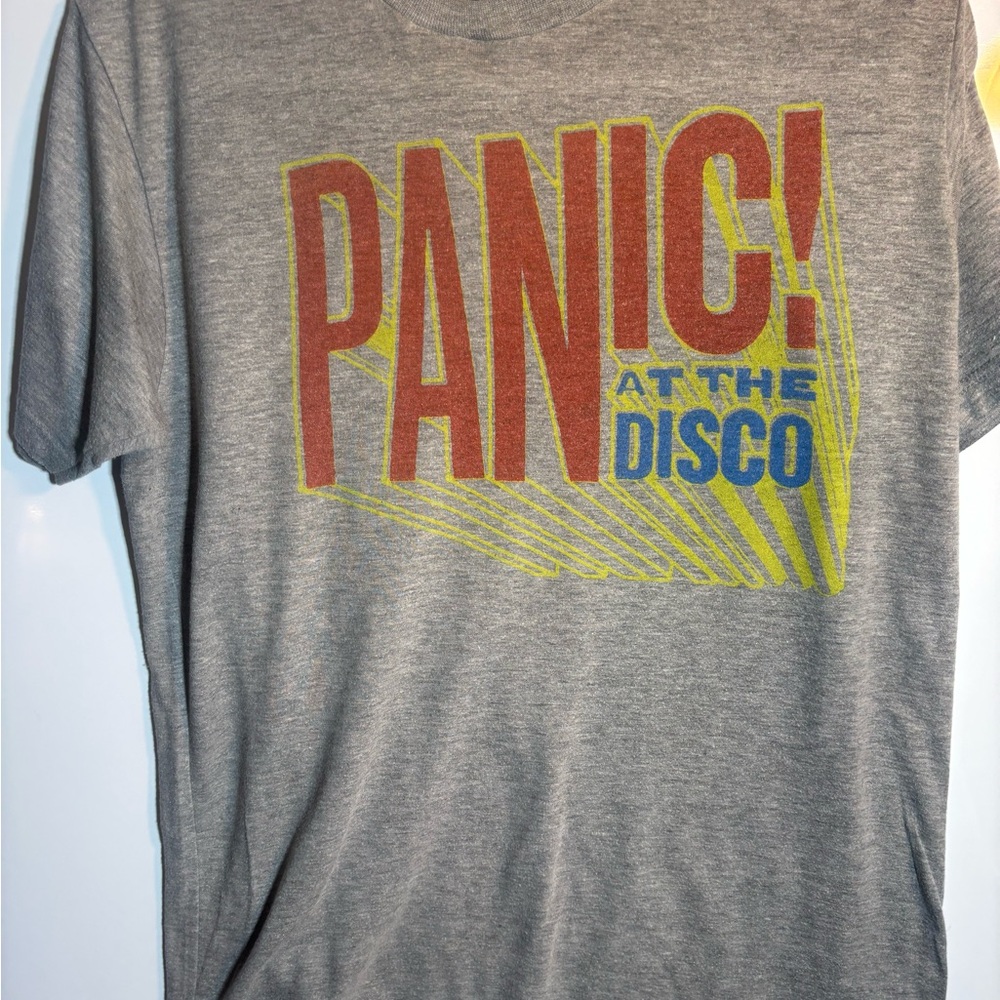 Panic! At The Disco Gray Short Sleeve Tee